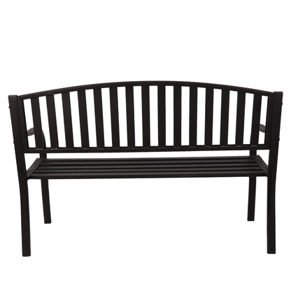 New Trend Backyard Modern Outdoor Bench Outdoor Garden Iron Bench