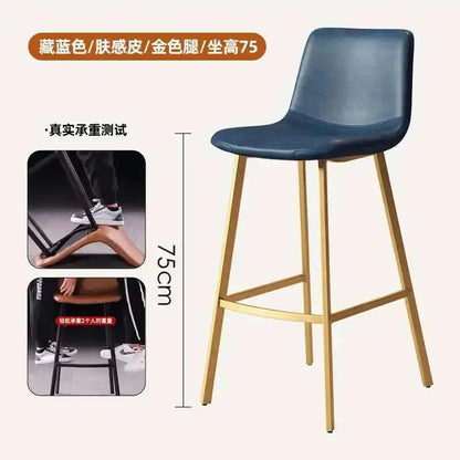 Luxury Office Bar Chair, Scratch resistant Outdoor European Bar Chair, Living Room Design, Taburetes Altos Cocina Home Furniture