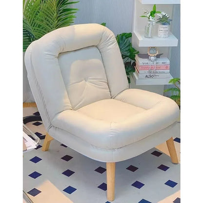 Sofa reclining small sofa single nap leisure chair bedroom reading recliner household simple lazy sofa