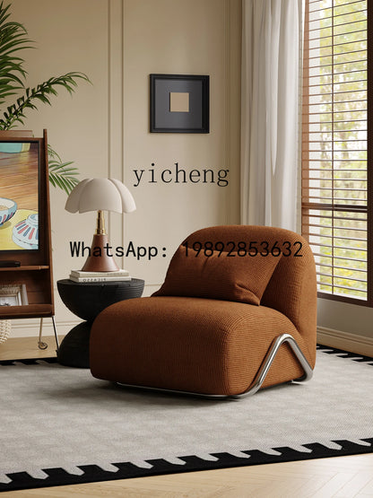 X2 medieval style advanced sense living room casual retro lazy carriage sofa single sofa chair