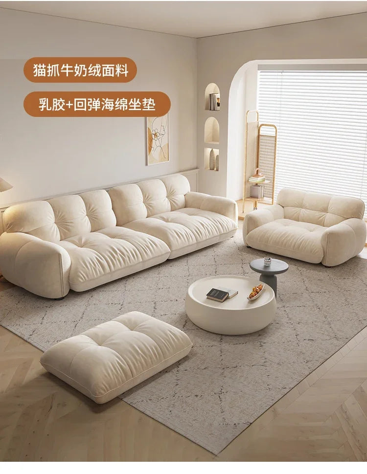 Classic Family Living Room Sofas Recliner Modern Minimalist Luxury Sofa Multifunctional Relaxing Woonkamer Banken Home Furniture