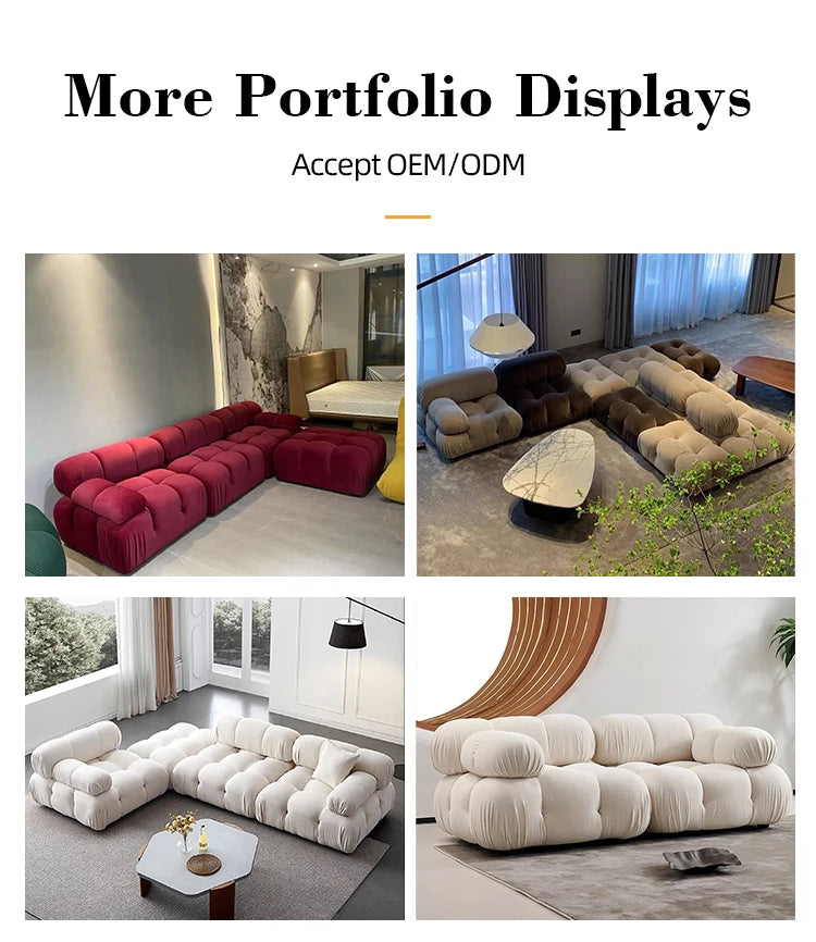 L Shaped Modular Sectional Sofas,Velvet Vacuum Modern Compressed Sofa,Luxury Corner Couch Living Room Sofa Set Furniture