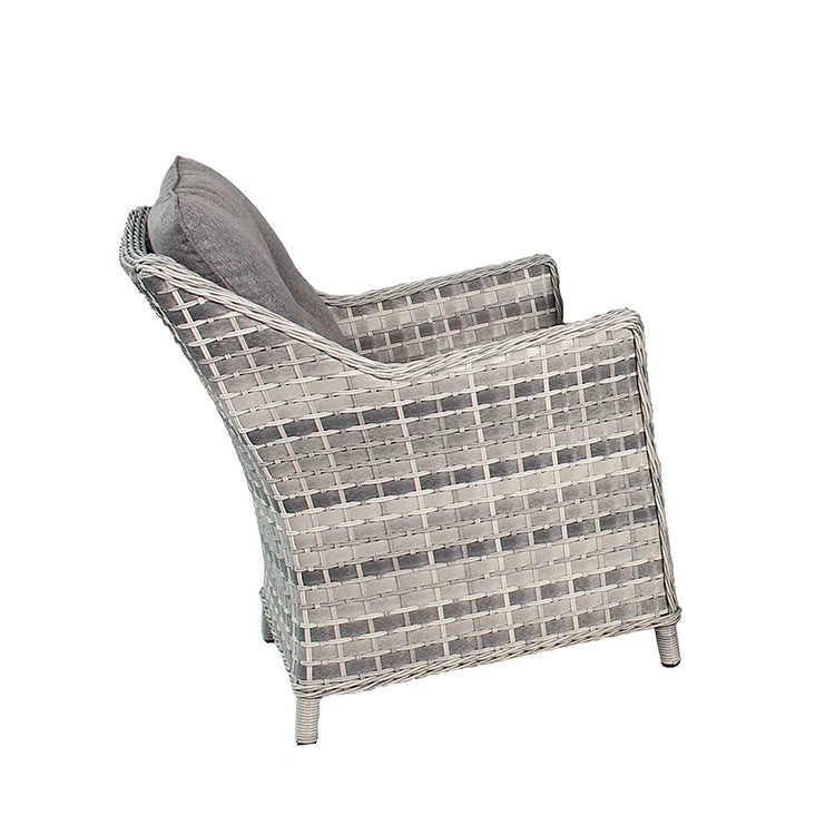Modern high-quality PE wicker mixed woven rattan furniture garden outdoor sofa set catering hotel park courtyard