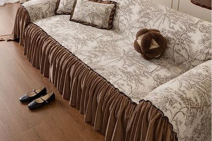 1 Piece Set Plant Stretchable Sofa Cover Non-slip Full Cover Dust Cover Bedroom Living Room Home Decoration 2/3/4 People