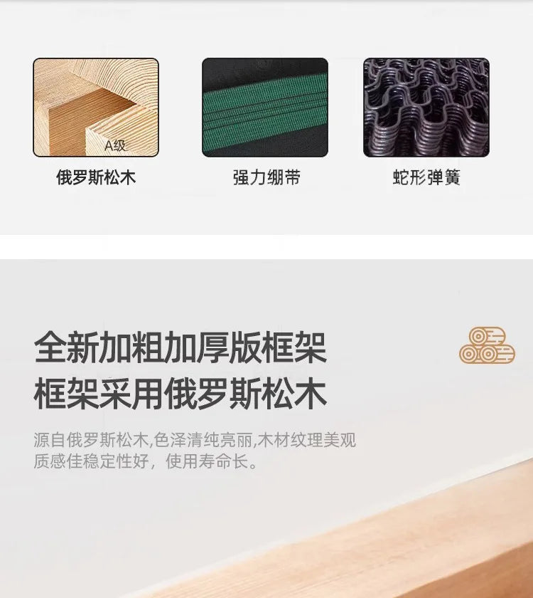 The first layer of cowhide leather sofa living room combination modern simple size apartment cream style leather sofa