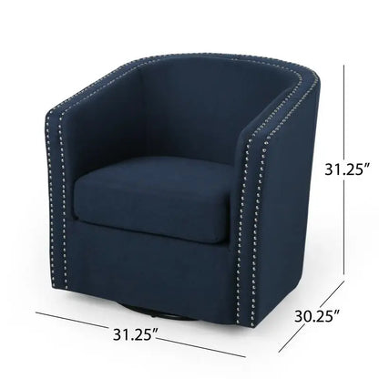 Ergonomic Swivel Office Chair with Adjustable Height and Lumbar Support for Comfort and Productivity
