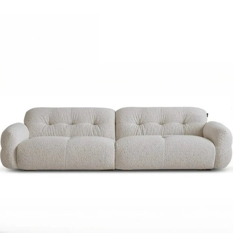 French Cream Style Sofa Modern Simple Living Room Comfortable Trendy Sofas Romantic High Quality Luxury Divano Home Furniture