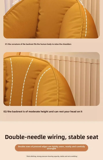 Bean Bag Lazy Corduroy Comfortable Sofa Single Bed Tatami Bedroom Balcony Casual Lightweight Small Sofa Living Room 2025 New