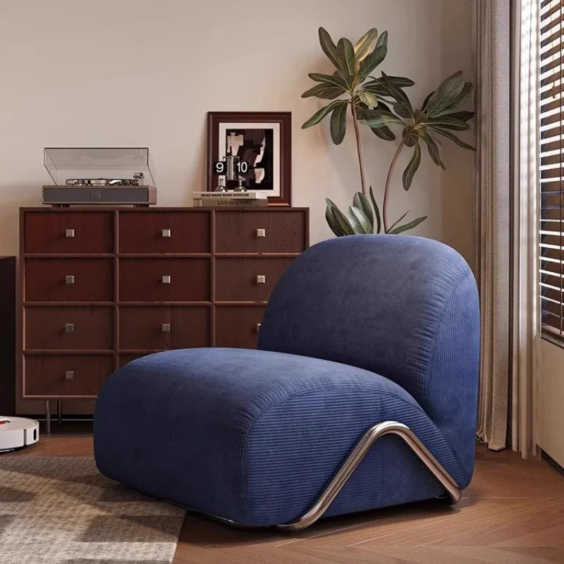 Office Fashion Living Room Sofas Personality Relax Retro Leisure Living Room Sofas Designer Simplicity Furniture Sedia Lssfy
