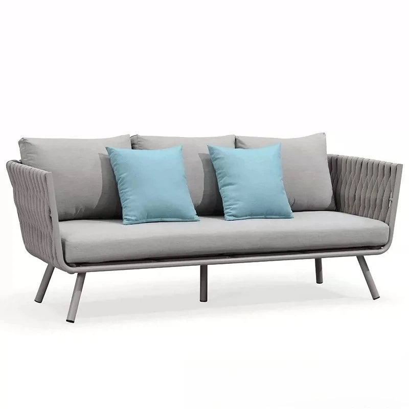Outdoor Sofa Courtyard Outdoor Garden Terrace Balcony casual Sofa Rattan Woven Rattan Chair Furniture Combination