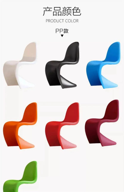 Acrylic transparent chair simple household light luxury high-end dining table chair makeup chair Pan Dong chair
