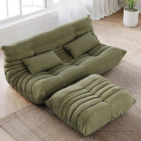 Single seat caterpillar sofa, stylish and luxurious, suitable for use in living rooms, bedrooms, hotels, and shopping malls