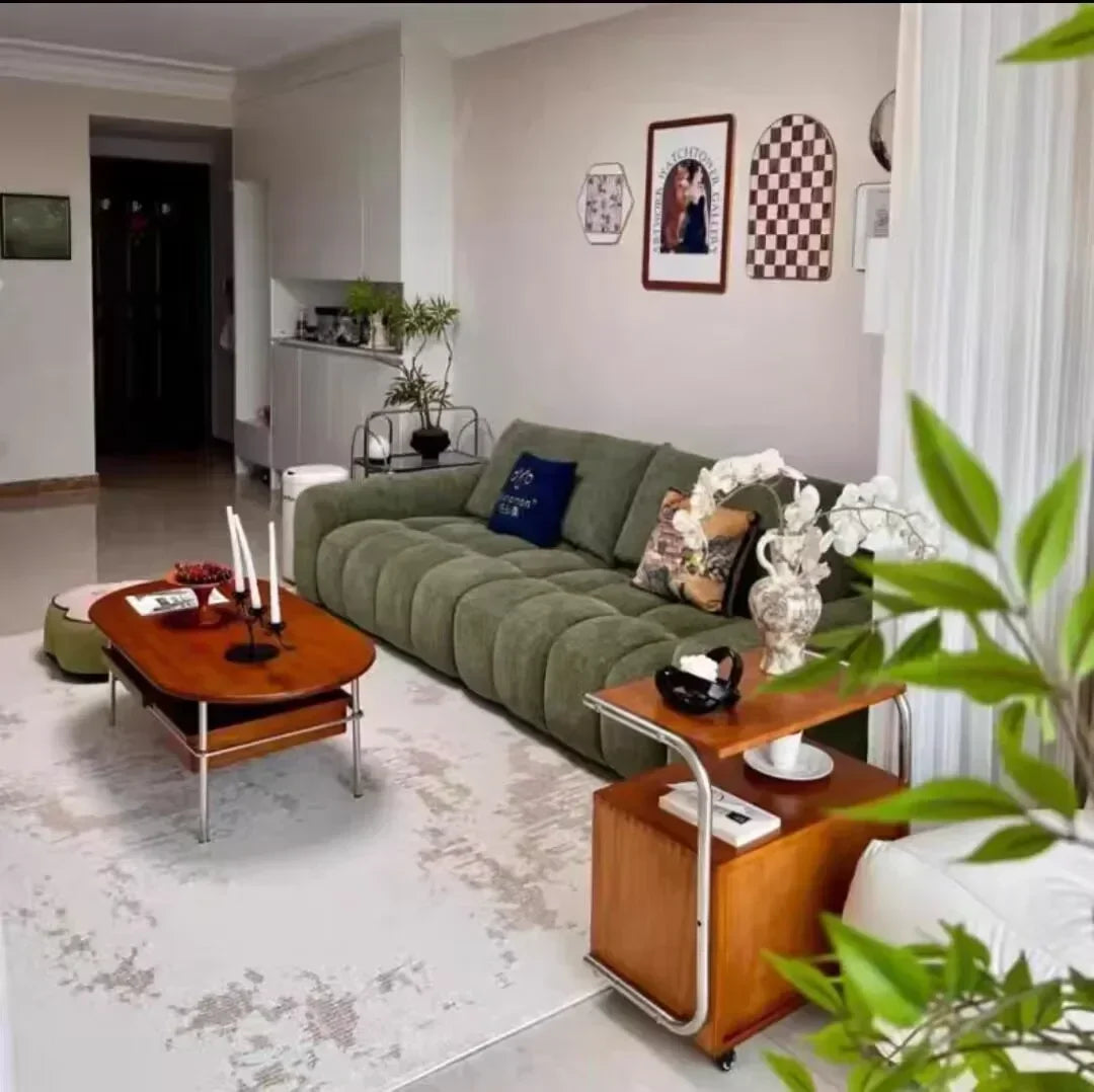 Plush Minimalist Living Room Sofas Classic Family Designer Reclining Sofa Relaxing Foot Stool Woonkamer Banken Home Decoration