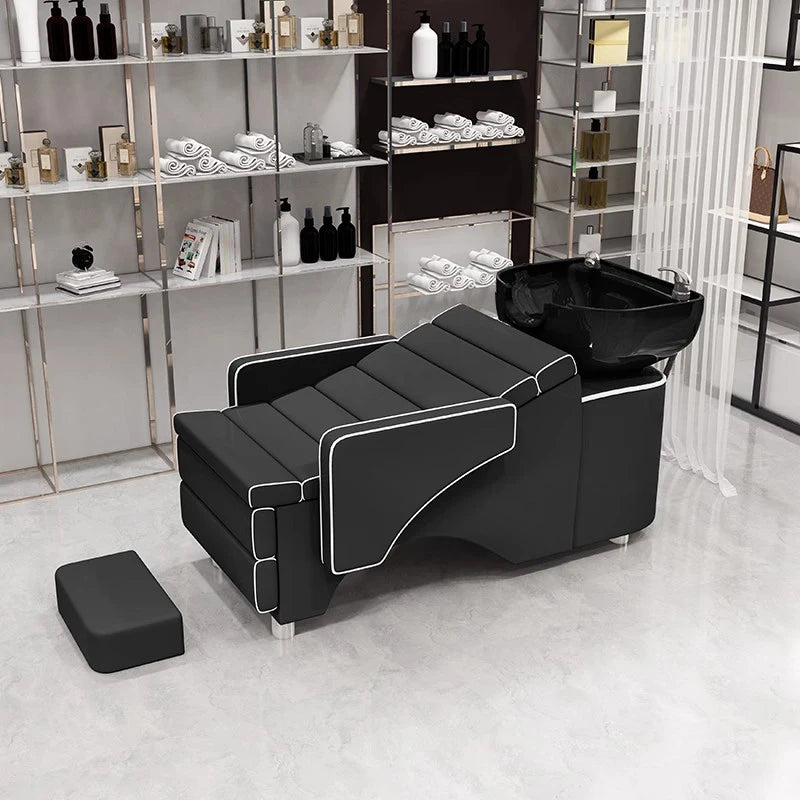 Luxury Premium Shampoo Chair Minimalist Simple Shampoo Chairs Moveis Para Salão De Beleza Baratos Cabeleireiro Salon Furniture