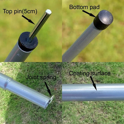 19 Hang Point Tarp Waterpoof Survival Bushcraft Sun Shelter Beach Shade Tent Outdoor Canopy Backpacking Tourist Awning 4x4 3x3m