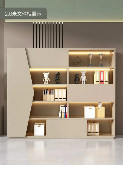 High Quality Boss Office Desk Modern Organizer Storage In Stock Computer Desks Minimalist European Escritorio Oficina Furniture