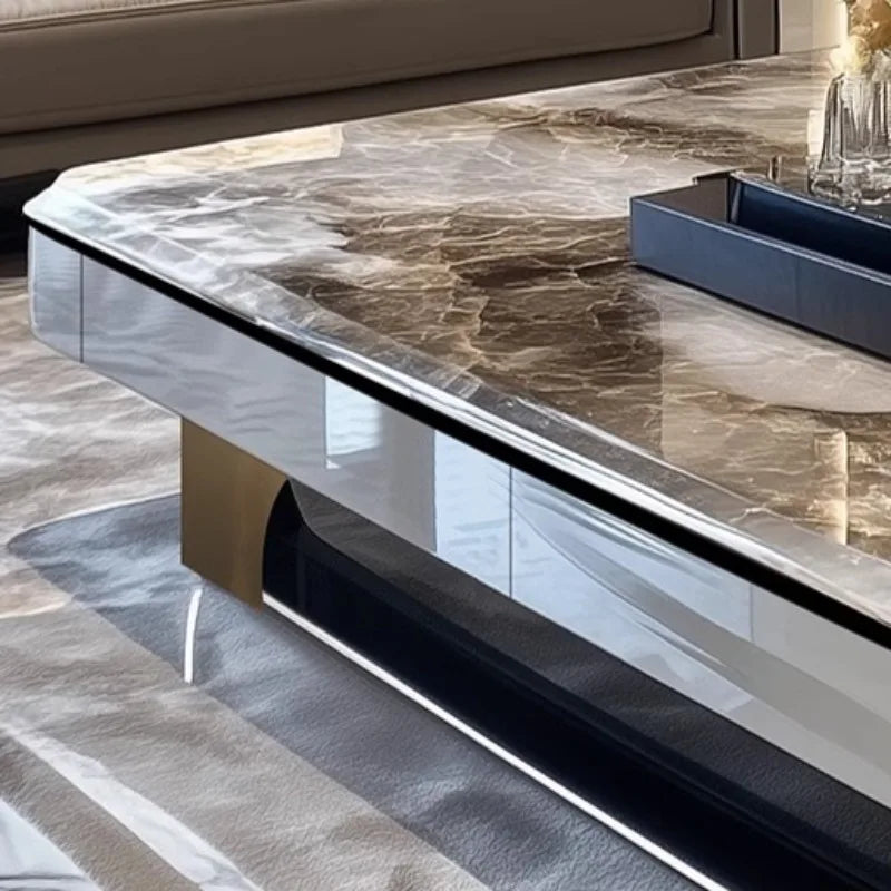 Design Simple Coffee Table Clear Italian Hardcover Floor Coffee Table Glam Unique Wohnzimmer Tisch Home Furniture Accessories