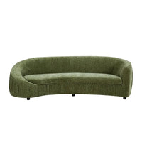 92.13 modern design curved sofa living room sofa, upholstered fabric 4-seat sofa