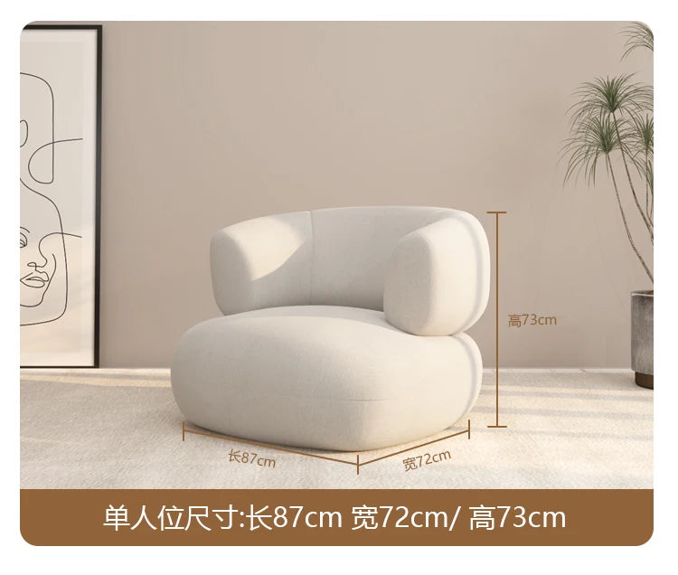 Modern Living Room Sofas Cloud Inflavel Floor Couch Individual Elegantes European Design Divani Da Soggiorno Home Furniture