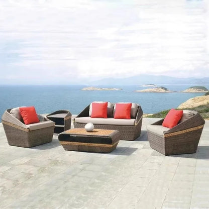 Minimalist Design Outdoor Sofas Luxury Accent Personality Nordic Garden Sofas Creative Hotel Furniture Arredo Giardino Lshysf