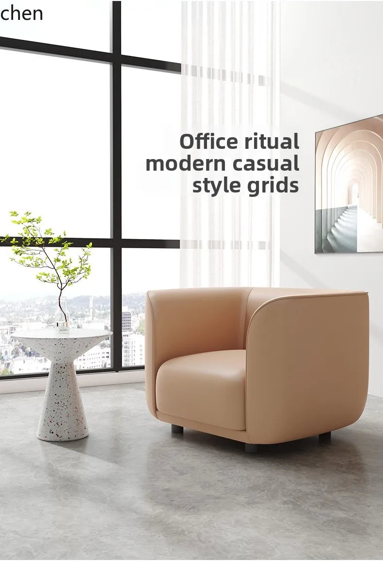 YXY Office Sofa Reception Business Negotiation casual Rest Area casual and fashionable Coffee Table Combination Set