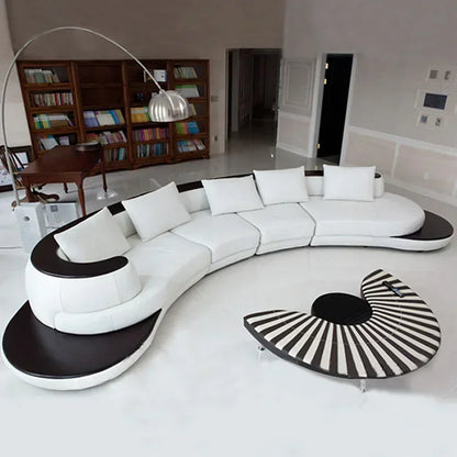 Canapés de salon incurvés au sol, Pouf moderne et mignon, canapés de salon de luxe sectionnels, Futon Koltuk Tak Consi, meubles tendance