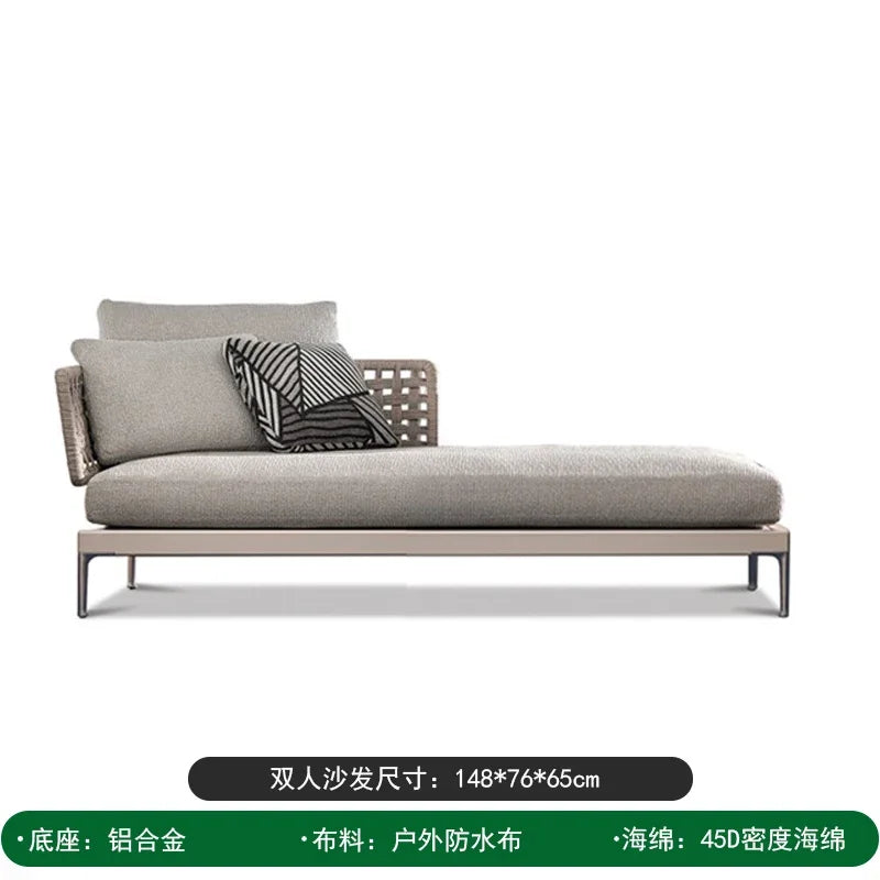 Minimalist Design Outdoor Sofas Personality Nordic Creative Garden Sofas Fashion Party Outdoor Furniture Gartenstuhl Lshysf