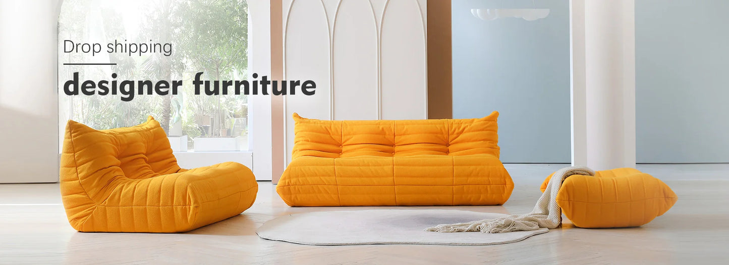 Nordic L Shape Sectional Sofa With Ottoman Modular Combination Velvet Modular Sofas Long Couch