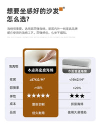 Large  Apartment Sofa Wood Lounge  Puffs Recliner Longer Sofa Modern Designer Luxury Nordic Muebles Para El Hogar Home Furniture