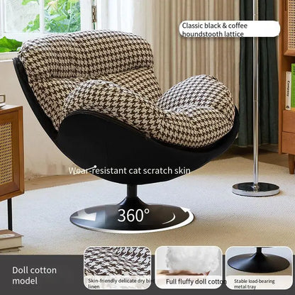 Large Modern Living Room Chairs Swivel Luxury Relaxing Comfy Design Chairs Armchair Lazy Puffs Sedie Da Soggiorno Home Furniture