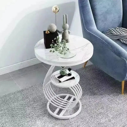 Nordic Round Coffee Tables Books Big Luxury Gold Nordic Hall Side Coffee Table Bedside Dressing Mesitas De Noche Home Furniture