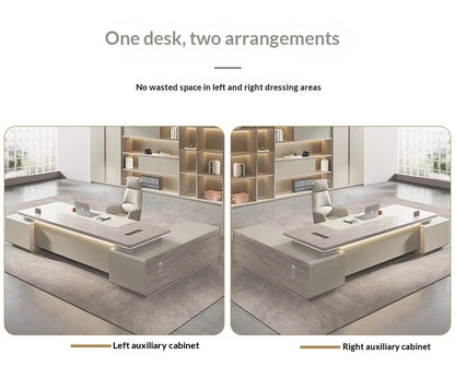 Computer Desk Modern Height Adjustable Electric Standing Workstation Memory Preset Home Office Professional Furniture Beauty