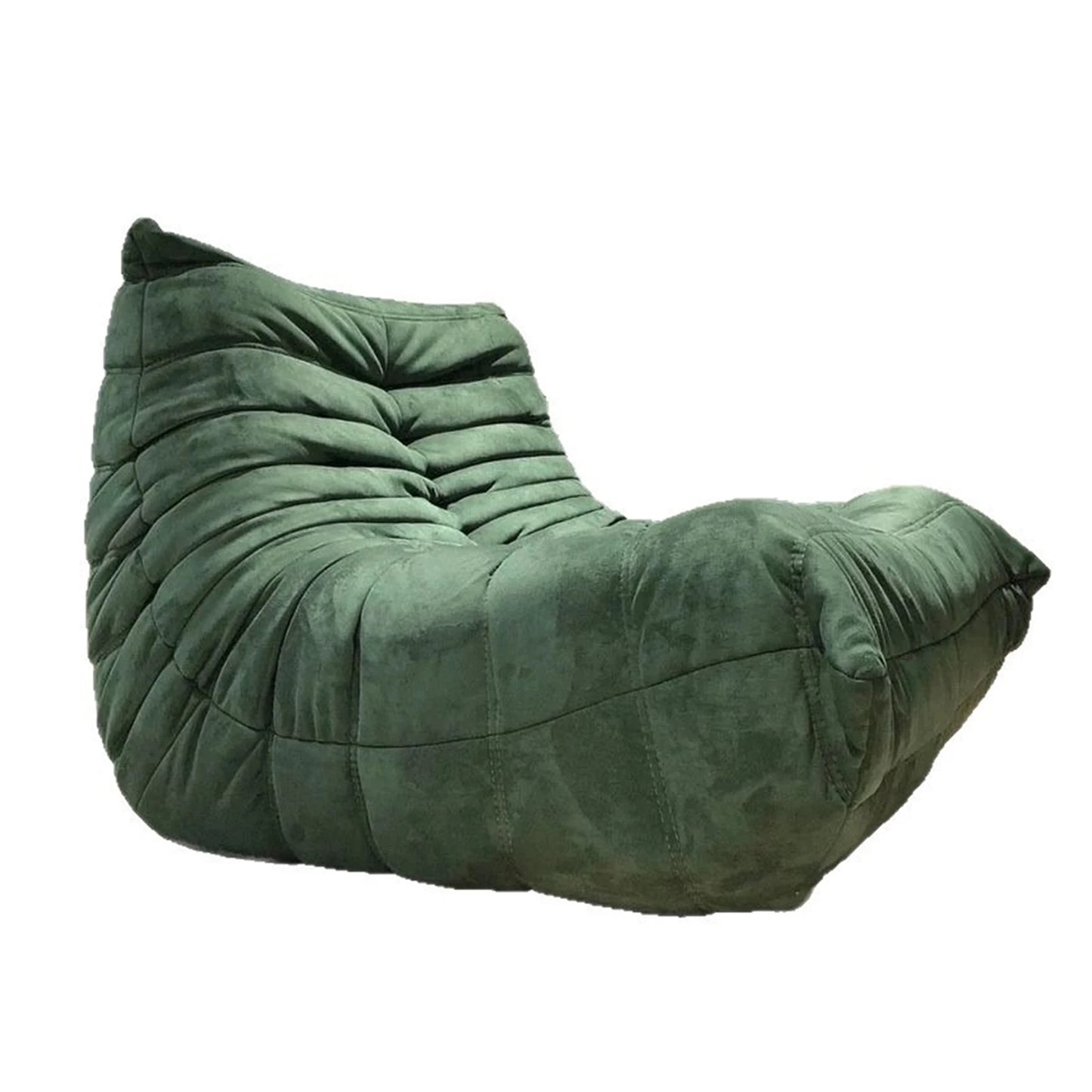 Lazy Floor Couch Caterpillar Sofa Chair Soft Living Room Sofa Recliner Bedroom Balcony Leisure Single Sofa Fireside Chair