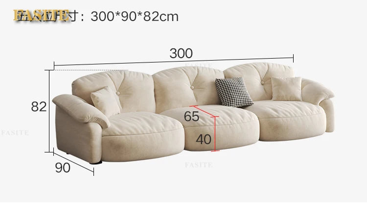 Lounge Living Room Sofas Fabric Minimalist Modern Design Sofa Elegant Comfortable Kanapy
