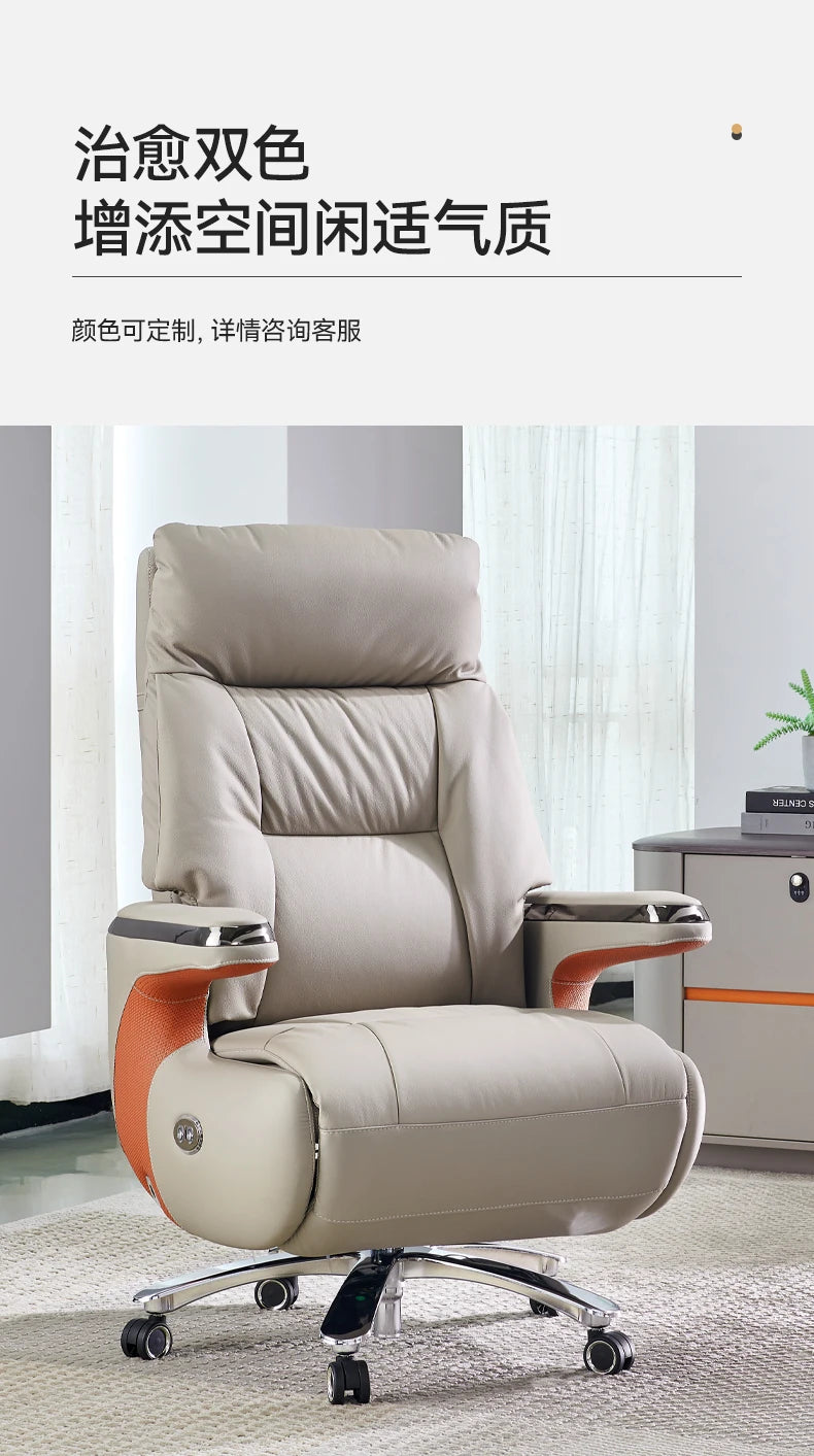 Comfy Armrest Wheels Office Chair Luxury Elegant Ergonomic Recliner Gaming Chairs Design Relaxing Sillas De Oficina Furniture
