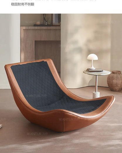 Italian living room creative single chair Nordic small apartment backrest sofa chair