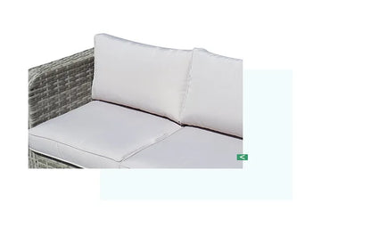 Outdoor leisure rattan sofa, outdoor open-air garden courtyard, waterproof and sunscreen leisure