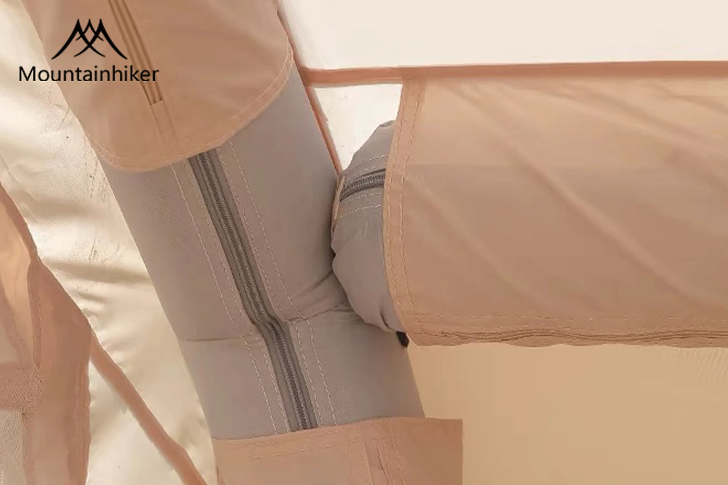 Mountainhiker 6-8 Person Portable Camping Tent Waterproof Family Beach Tent Quick Opening, Anti-UV Hand Air Pump Inflatable Ten
