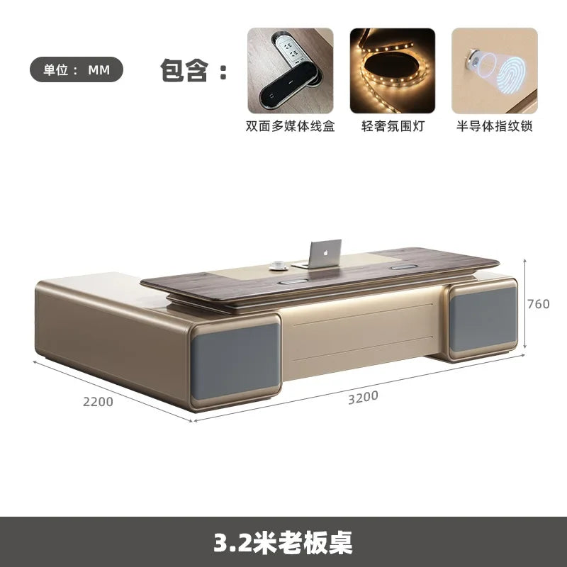 Desk Office Student Table Study Supplies Accessories Reception L Shaped Conference Escritorios De Computadora Desks Offer