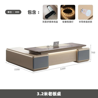 Desk Office Student Table Study Supplies Accessories Reception L Shaped Conference Escritorios De Computadora Desks Offer