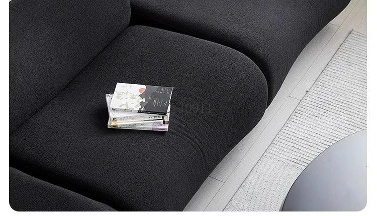 Cute, comfortable and high-quality living room cashmere compression sofa set furniture