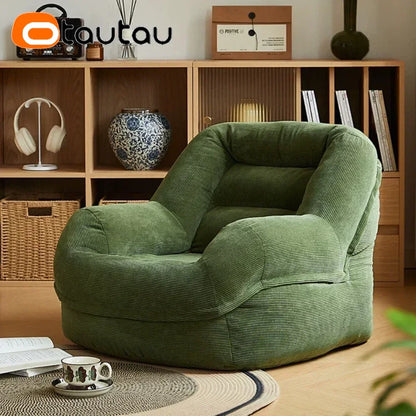 OTAUTAU Corduroy Bean Bag Cover SF325【No Filler Inside! You Need To Buy Filler By Yourself !】