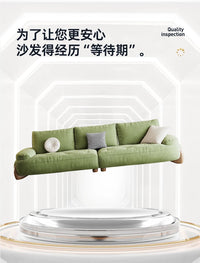 Luxury Green Living Room Sofa Modern Nordic Design Reclinable Sectional Muebles De Sala Stylish Home Furniture Decorr Space