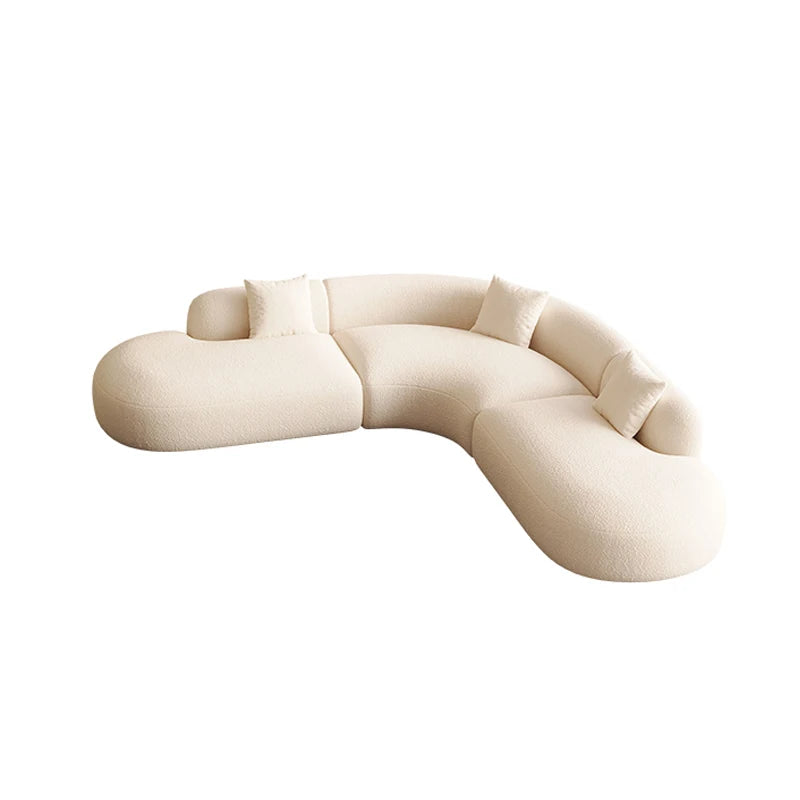 Hotel Curved Sofa Designer Leisure High Quality Hallway Aesthetics Modern Balcony Sofas Leisure Gaming Muebles Home Furniture