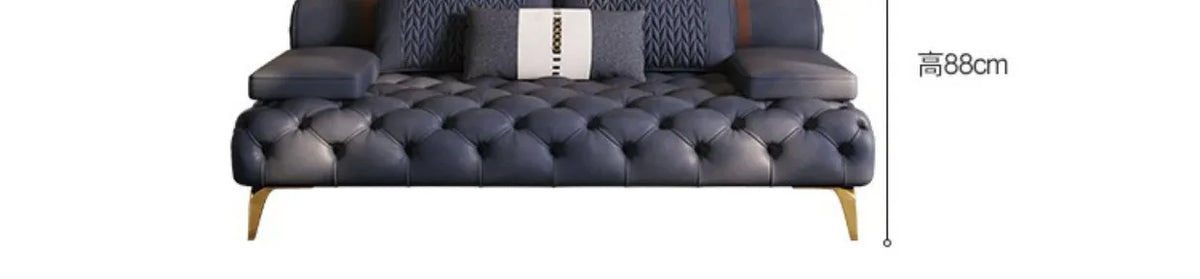 Italian Genuine Leather Sofas Sectional Modern Luxry Designer Loveseat Sofa 3 Piece Set Woonkamerbanken Living Room Furniture