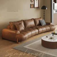 Modern Leather Relax Sofa Living Room Minimalist Luxury Sectional Nordic Sofa Adults Designer Divani Soggiorno Home Furniture