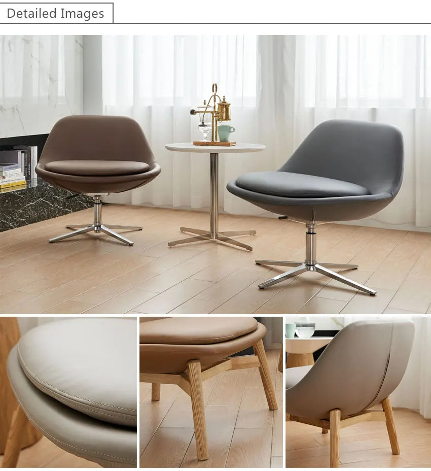 Latest Fabric Hotel Living Room Coffee Shop Relax Leisure Chair
