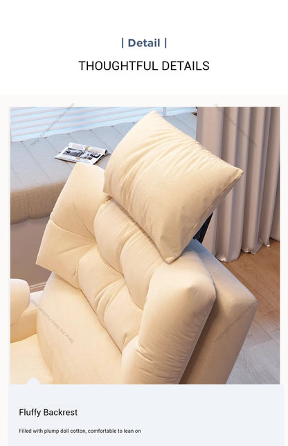 Luxurious Living Room Office Chairs Gaming Armchair Swivel Ergonomic Office Chair Relaxing Recliner Office Furniture Sillas LLOC
