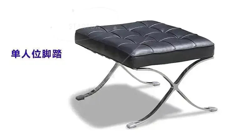 Nordic Single Sofa Barcelona Chair Italian Designer Seat Personality Lounge Chair Lounge Chair Retro Chairs