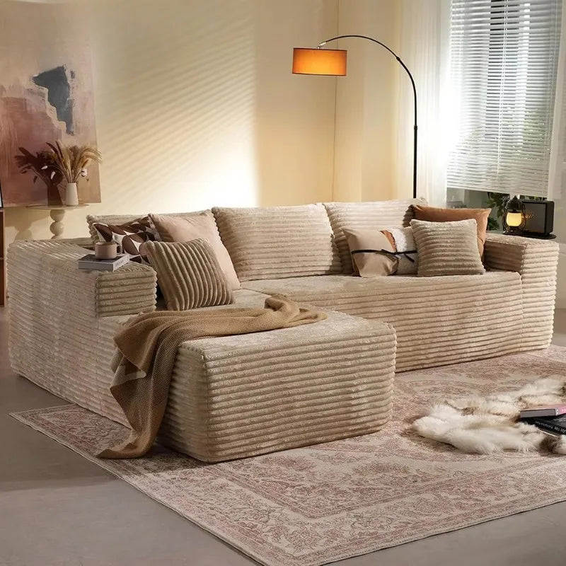 Jinshan Modern Luxury Furniture Lounge Chair 3 + 1 Seat Combination Sofa Cover Living Room Bedroom Home Compression Sofa Cover